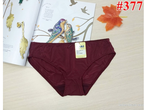 QUẦN LÓT NỮ SAKI 377 - Block 05 Cái - Màu Đỏ